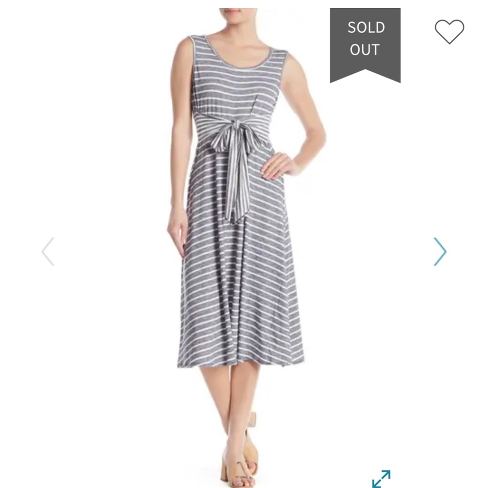 Nordstrom dress with adjustable waist/bow
